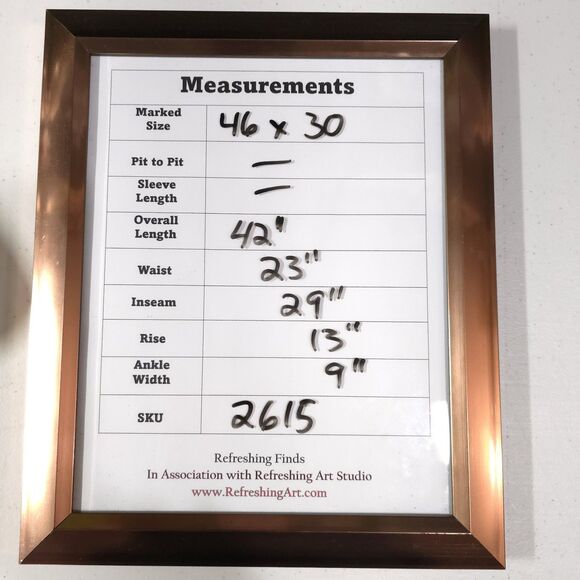 Bootcut High Rise Jeans 46x30 Mens Relaxed Fit Stretch Comfort Med Wash Western - Picture 2 of 16